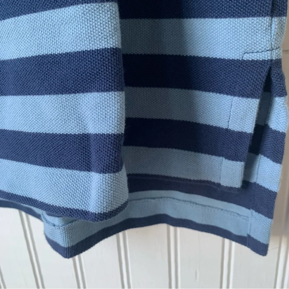 Polo by Ralph Lauren (XL) (NWT) Blue Stripe w/yellow embroidered Polo Horse - Picture 9 of 9